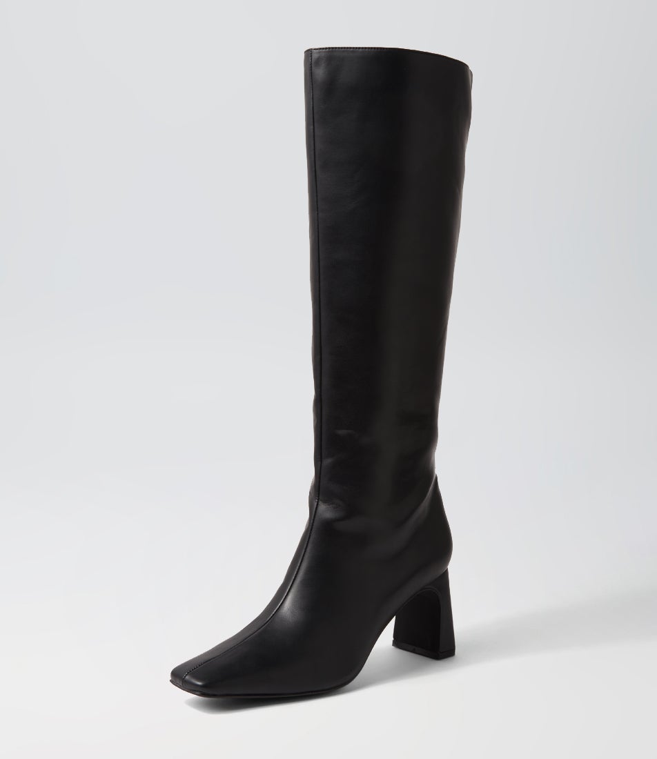 Lexington Black Knee High Boots