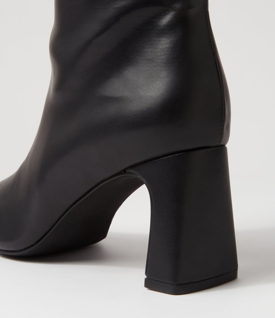 Lexington Black Knee High Boots