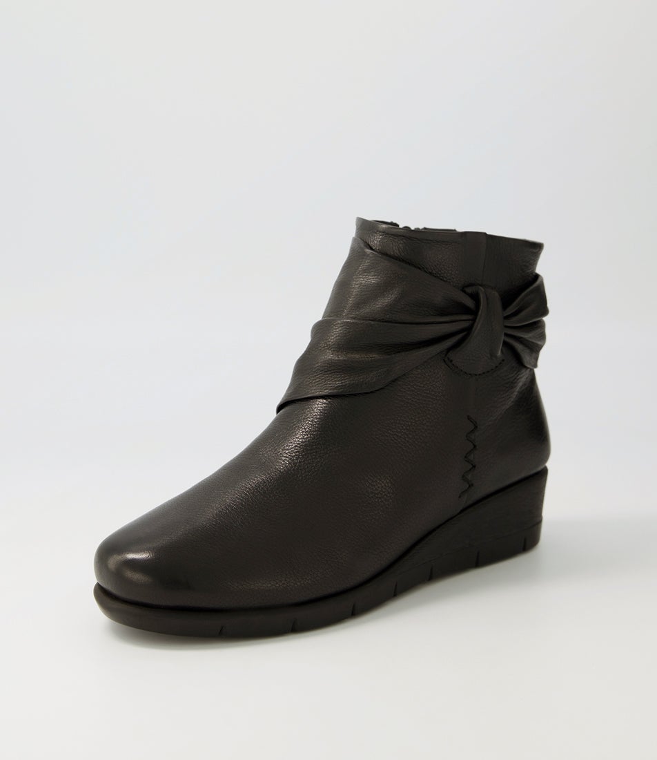 Monet Black Leather