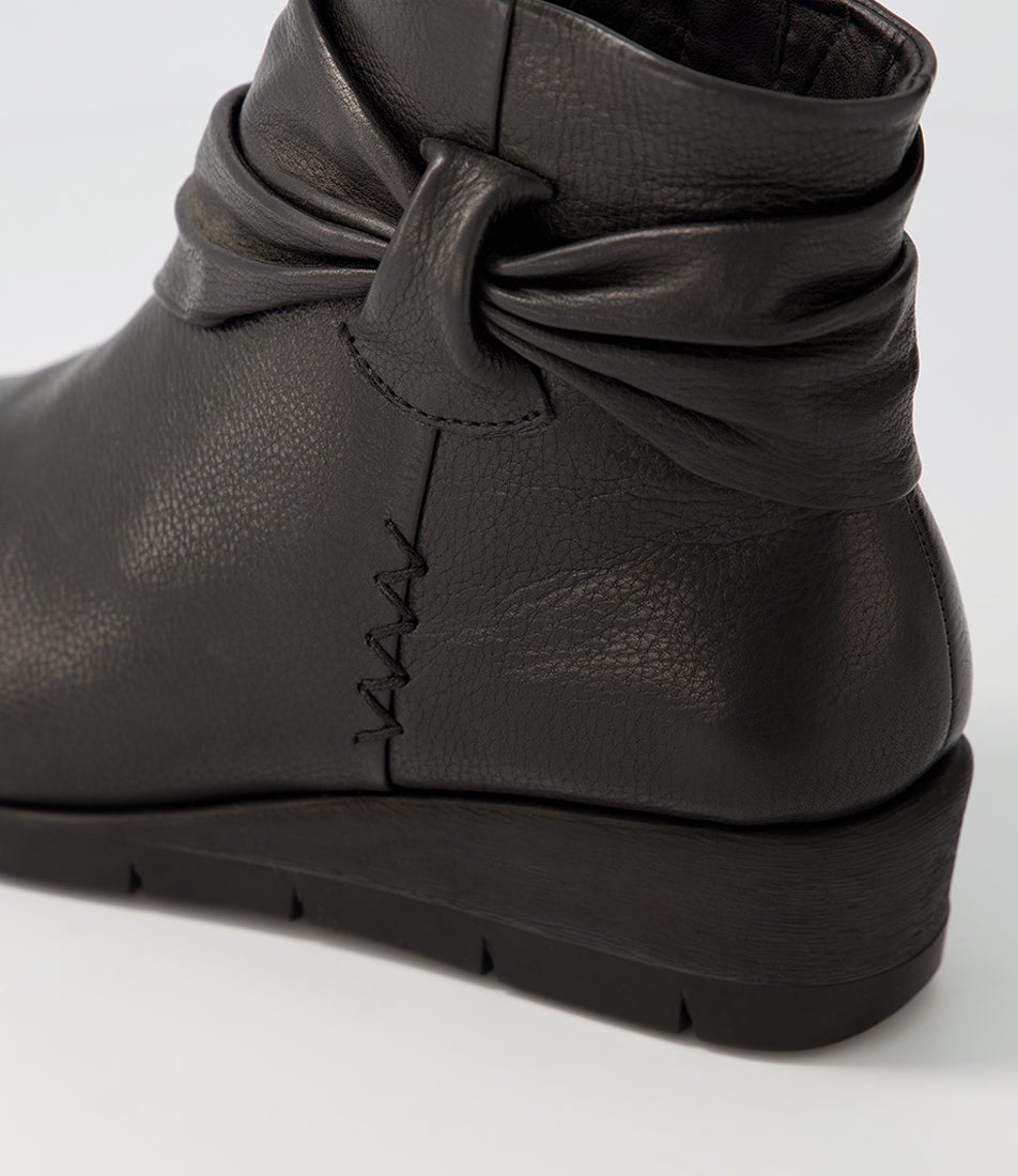 Monet Black Leather