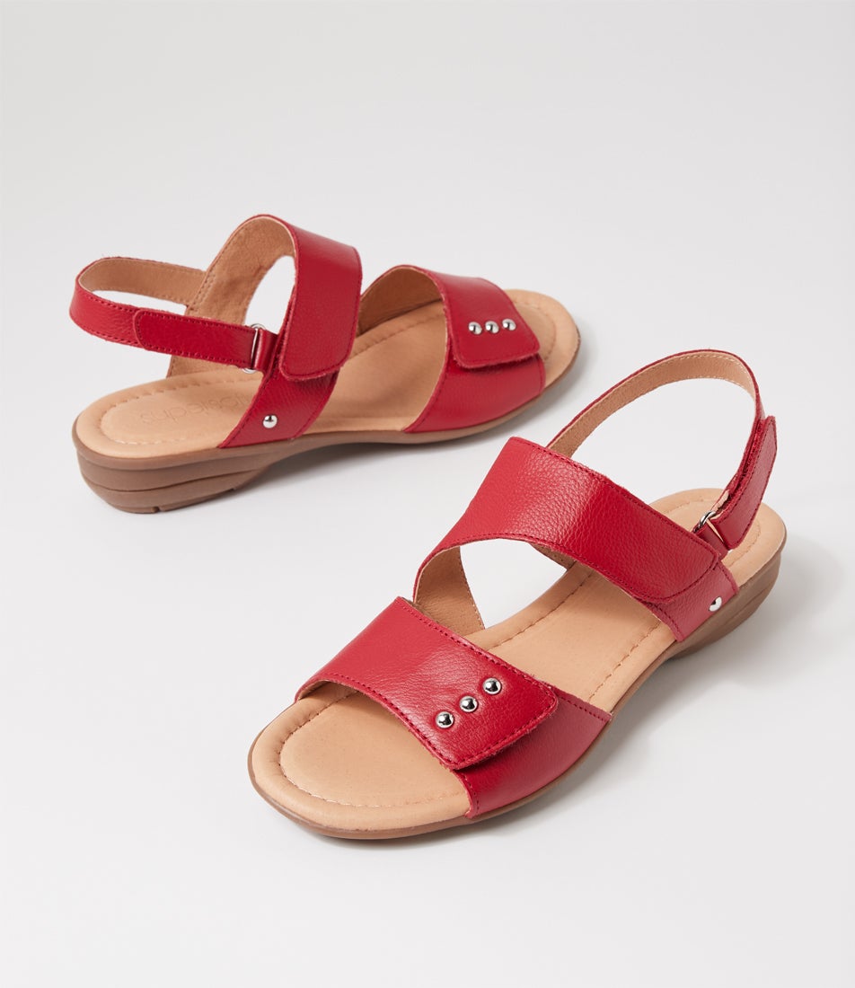 Bills-Su-Dk Red-Gum Sole-Leather