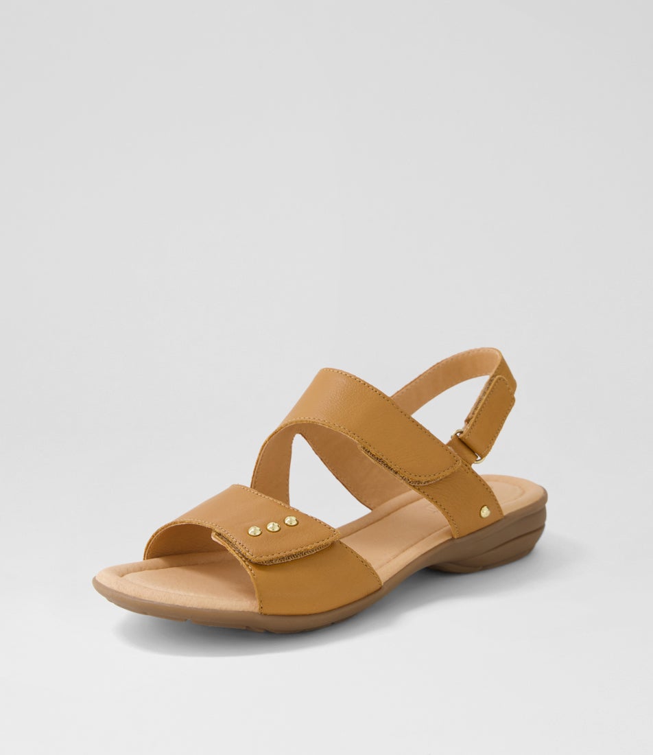 Bills Dark Tan Gum Leather Sandals