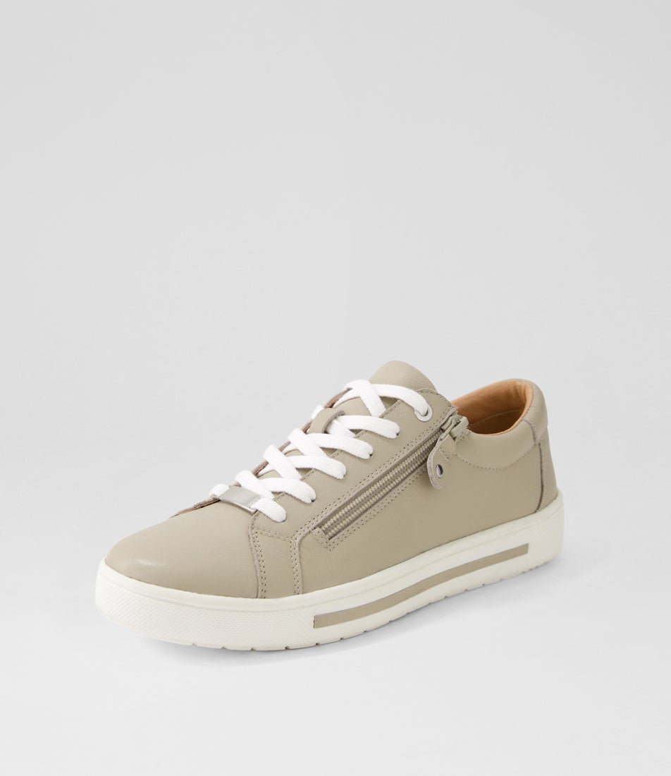 Evone Mist Leather Sneakers