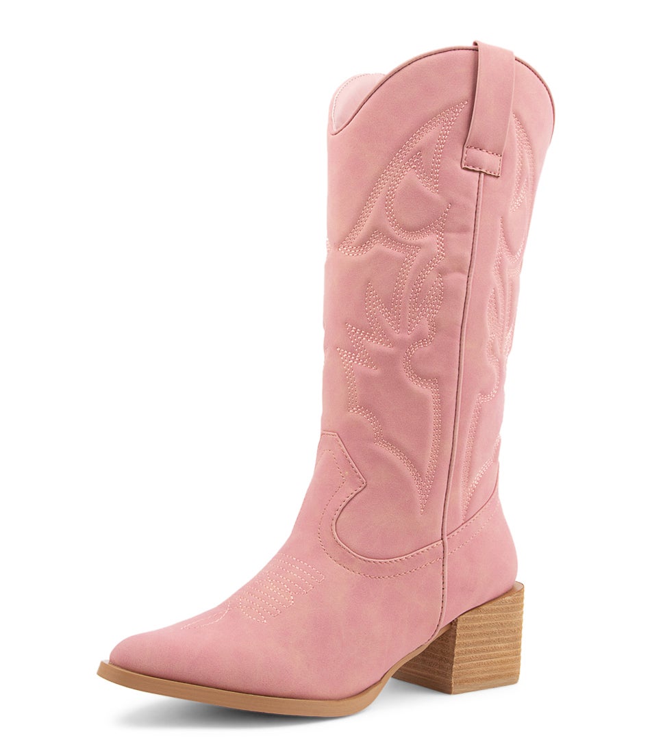 Ranger Rose Nubuck Pu Calf Boots