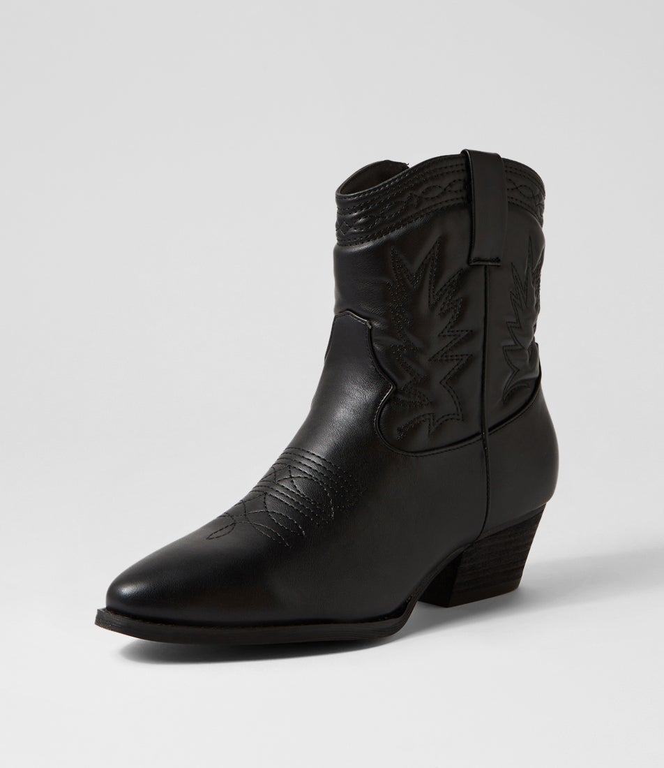 Wilder Black Ankle Boots