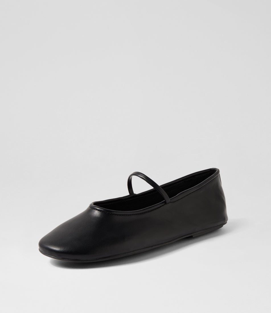 Mon Cherri Black Ballet Flats