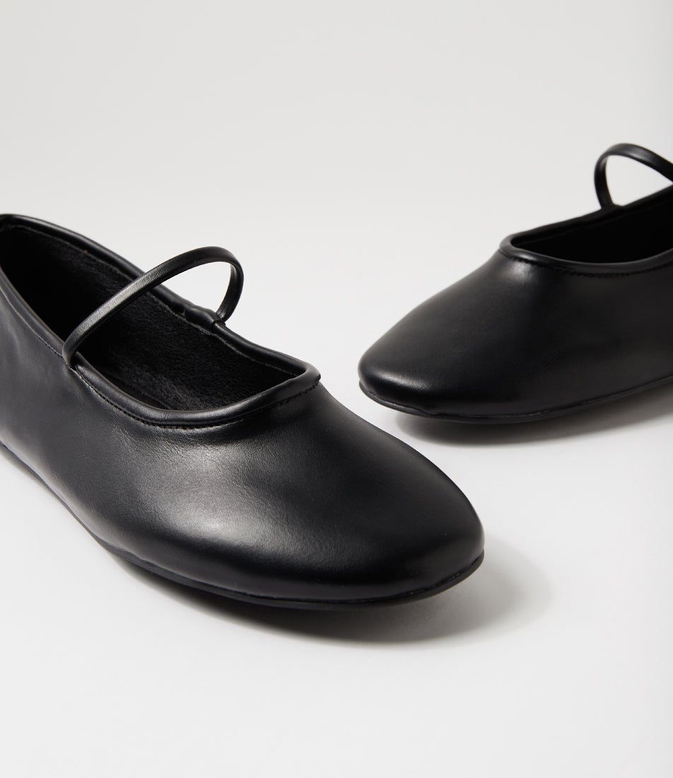 Mon Cherri Black Ballet Flats