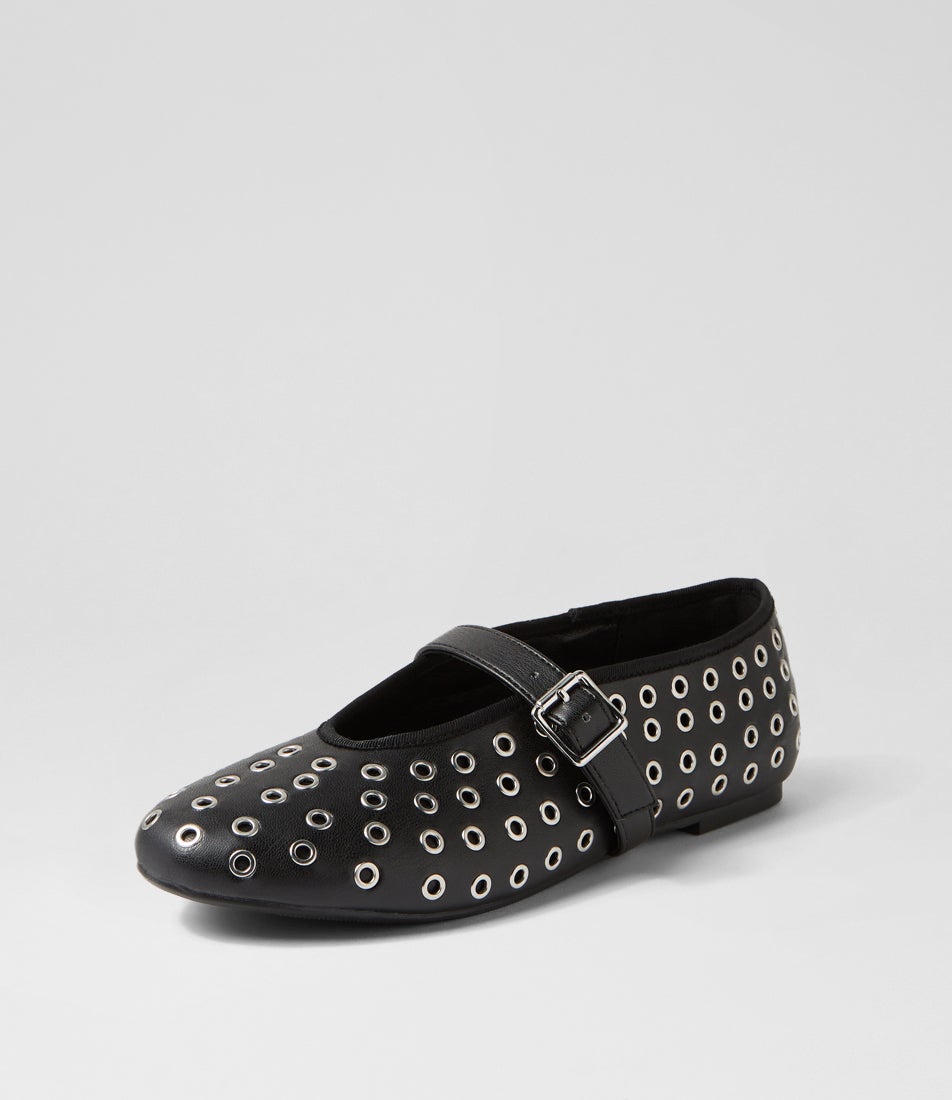 Avalon 2 Black Ballet Flats