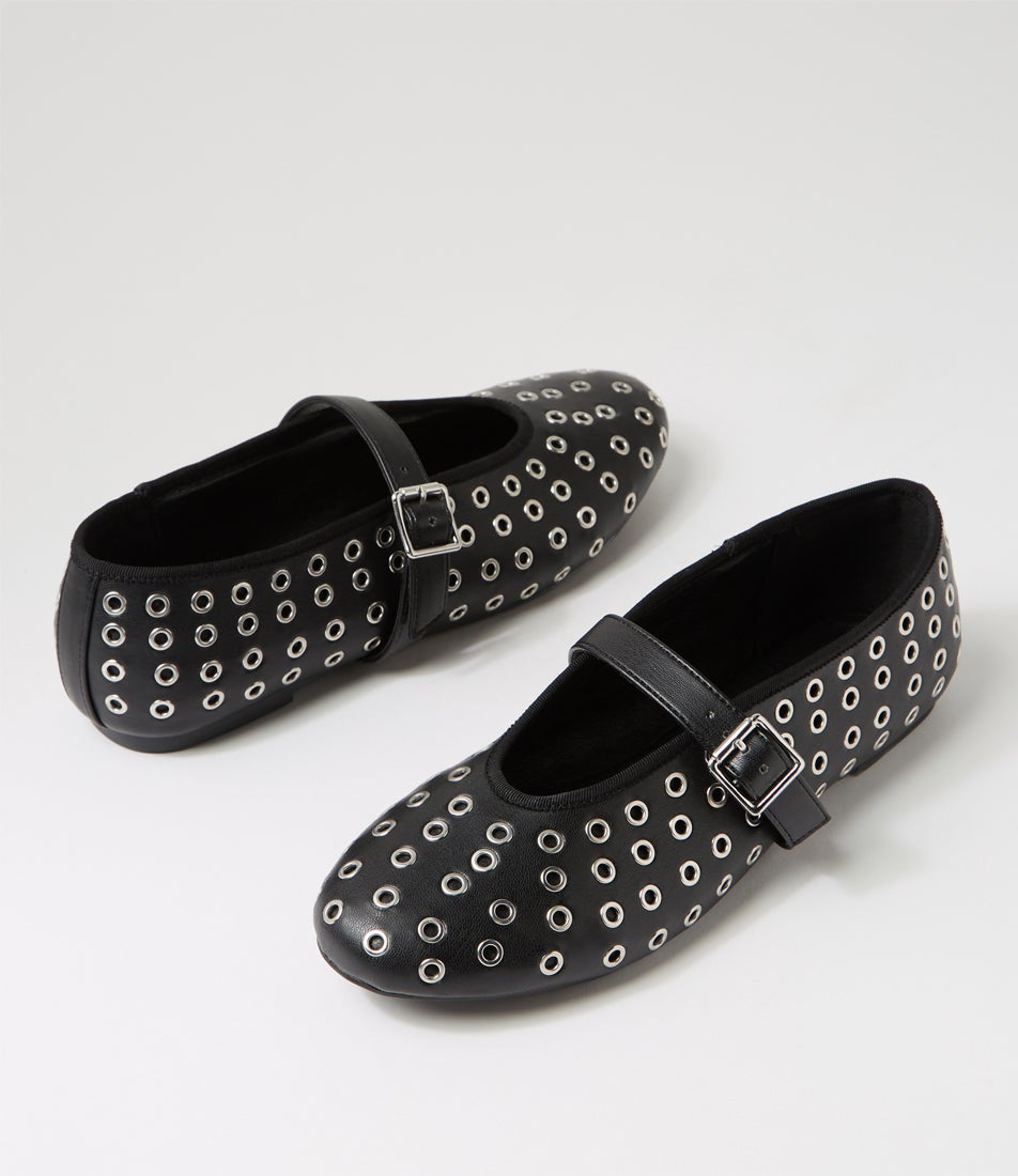 Avalon 2 Black Ballet Flats