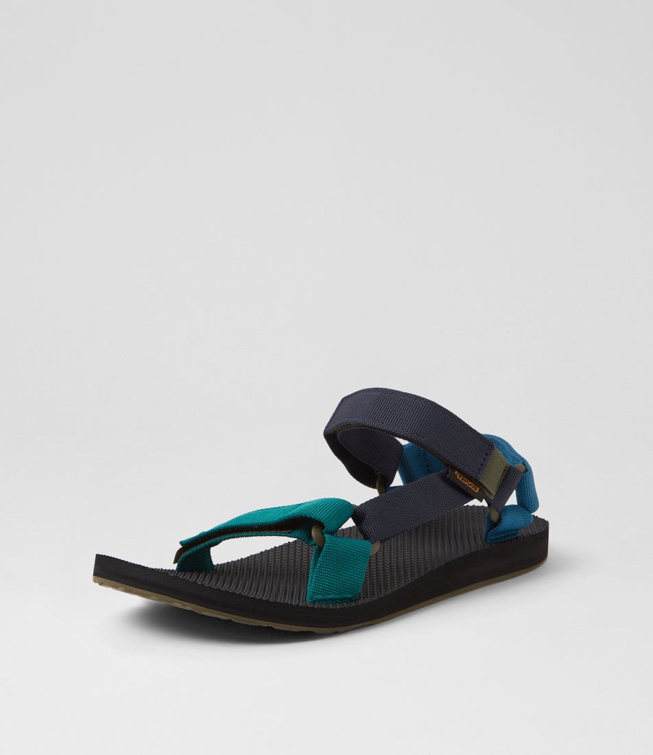 M Original Universal Navy Multi Fabric Sandals