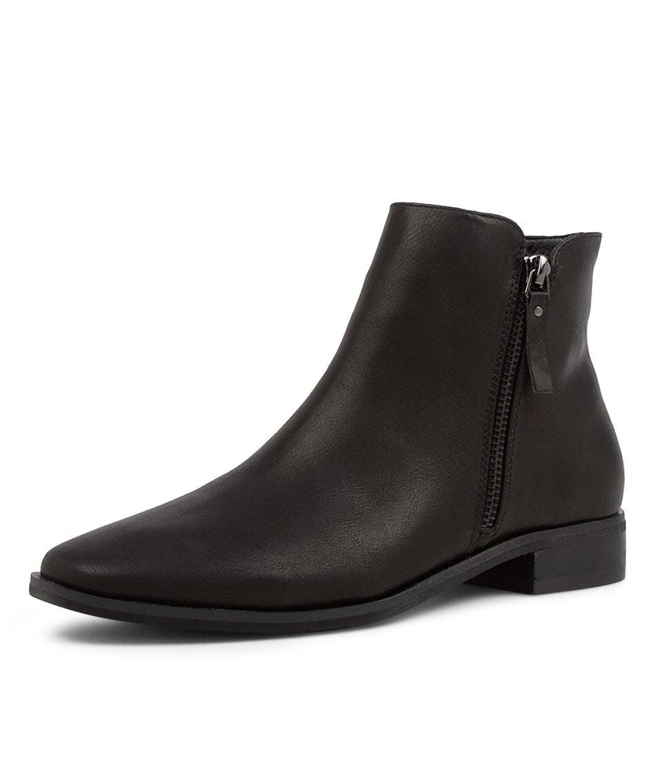 Hawk Black Ankle Boots Hawk Black Ankle Boots