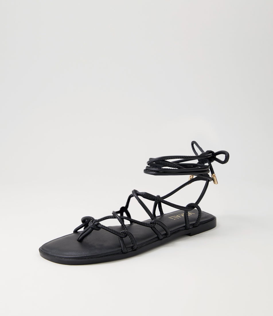 Sabine Black Sandals