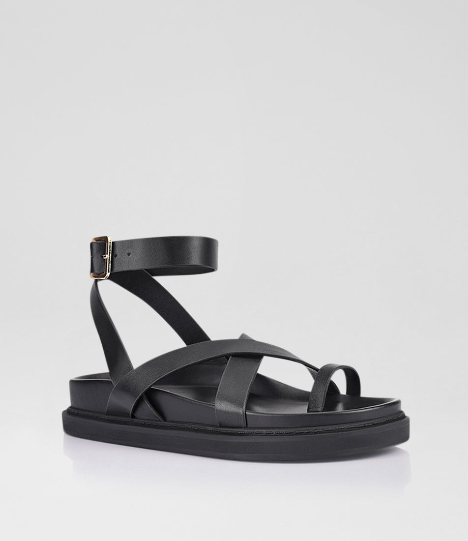 Brady Black Sandals