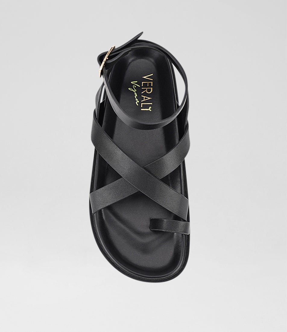Brady Black Sandals