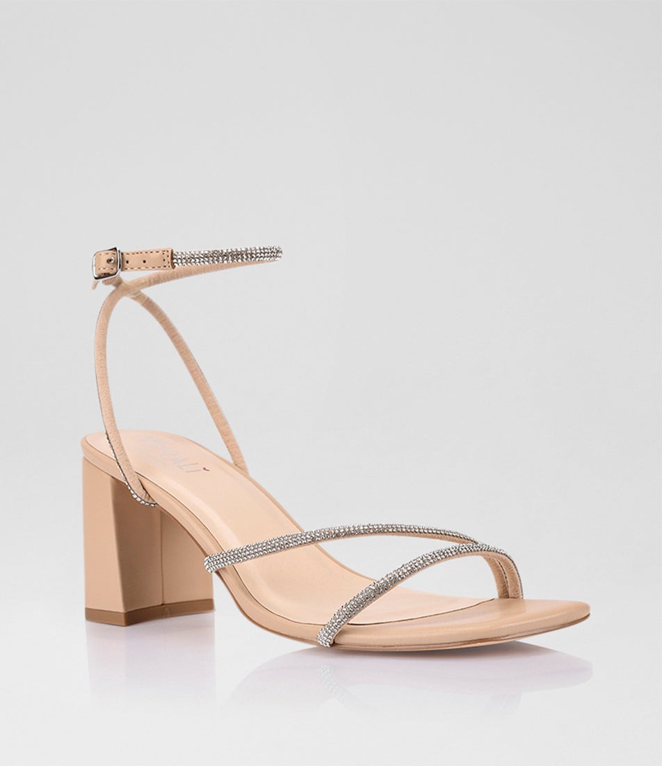 Nastasia Nude Sandals