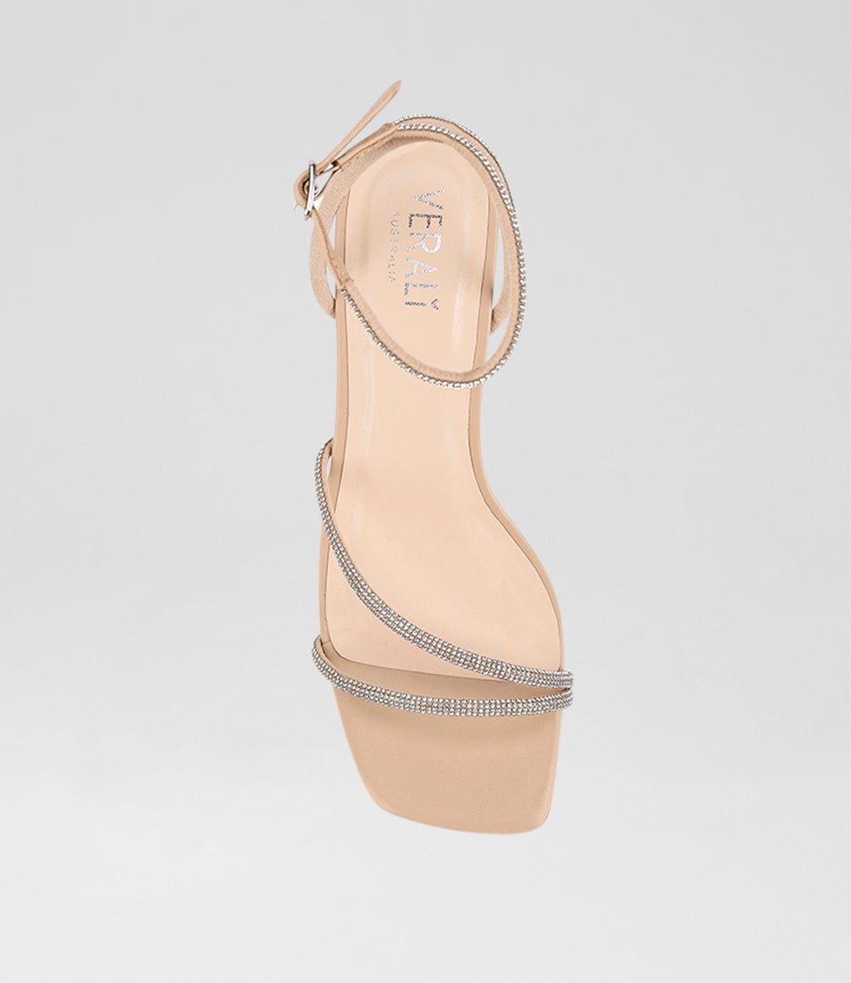 Nastasia Nude Sandals