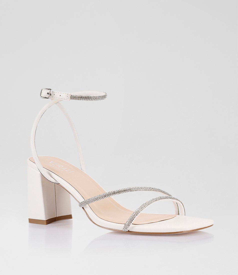 Nastasia Chalk Sandals