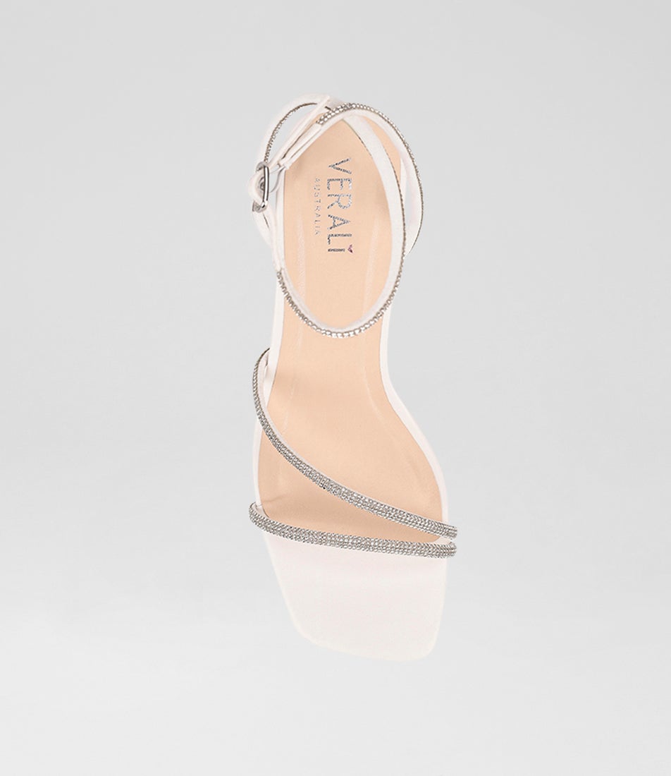 Nastasia Chalk Sandals
