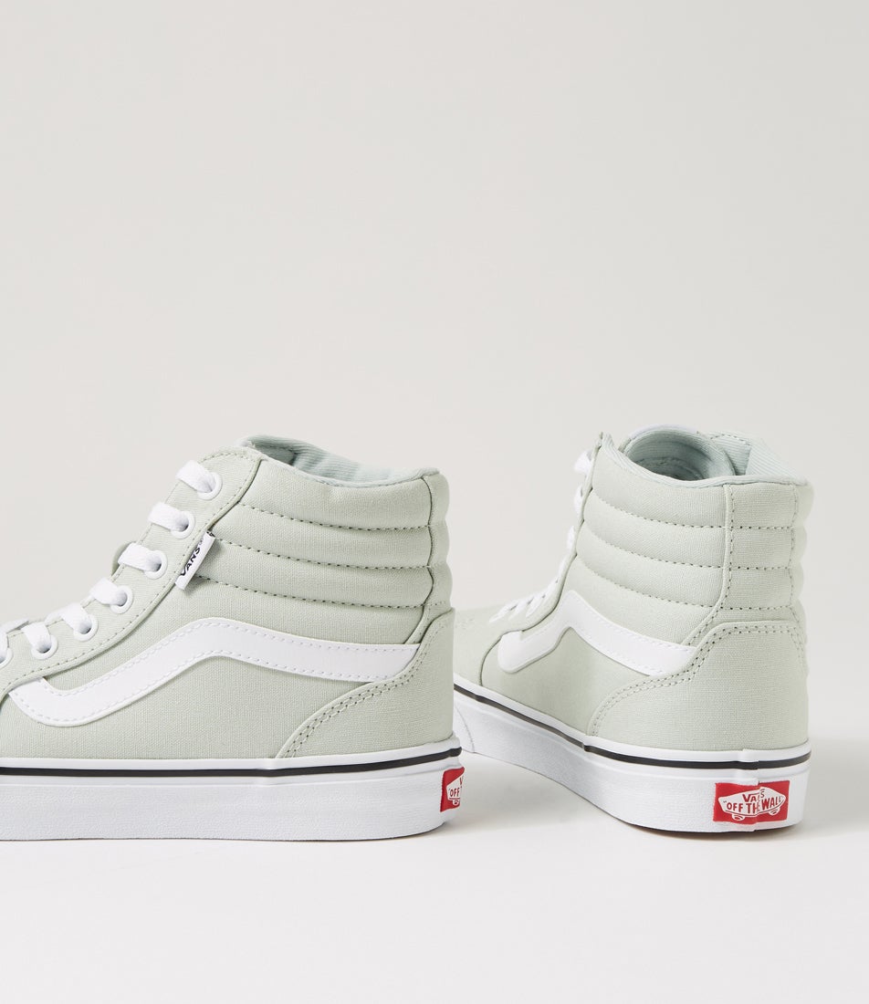 Filmore W Pale Aqua Suede Canvas Sneakers Filmore W Pale Aqua Suede Canvas Sneakers