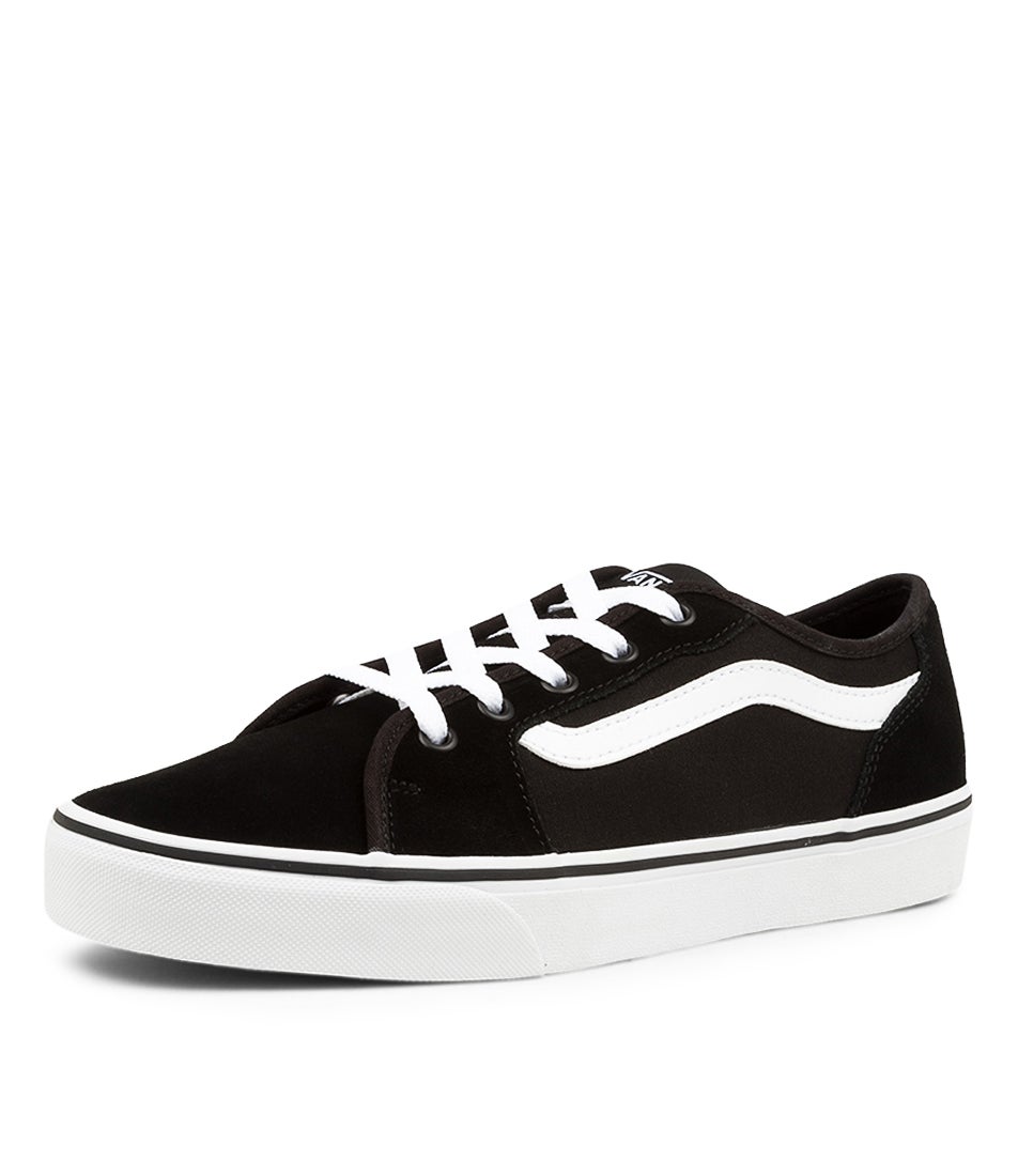Filmore Decon W Black White Leather Sneakers