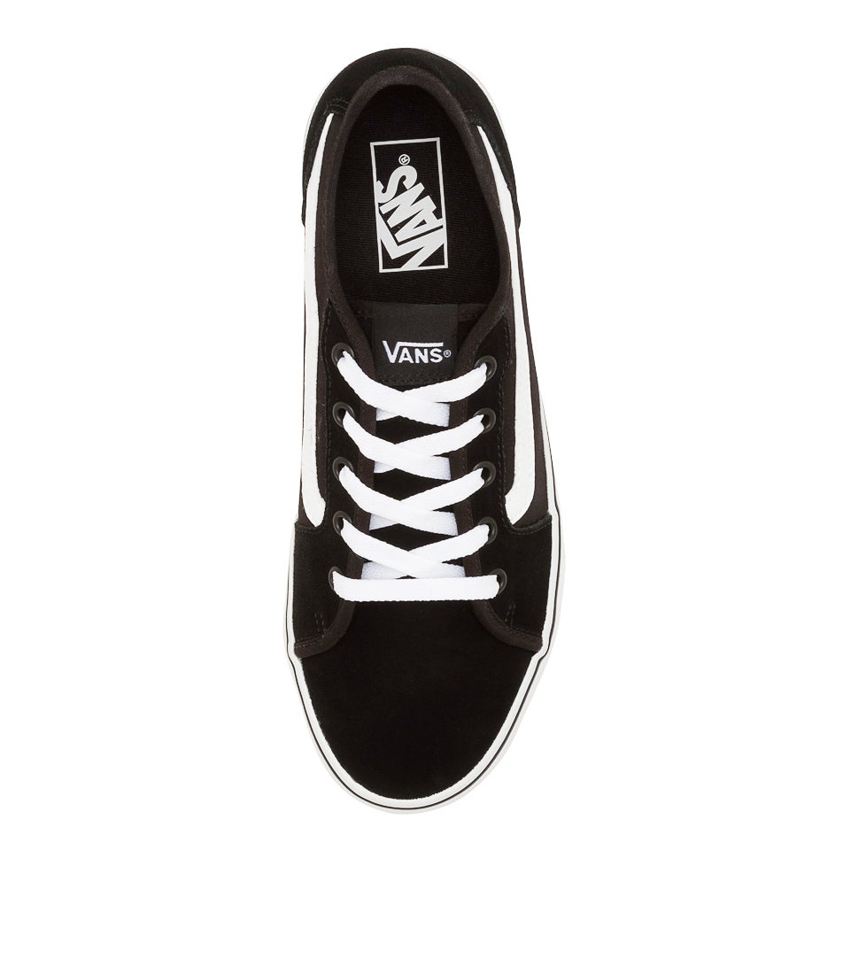 Filmore Decon W Black White Leather Sneakers