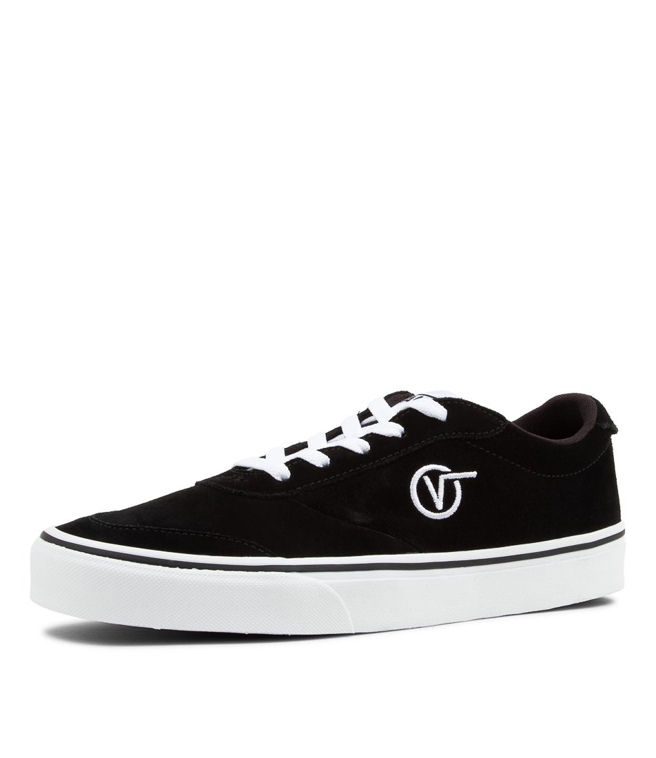 Sport Vulc M Black White Suede Sneakers
