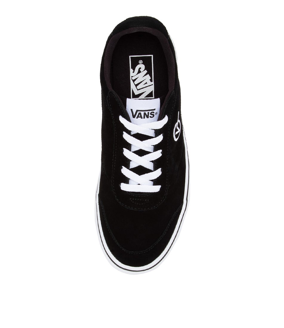 Sport Vulc M Black White Suede Sneakers
