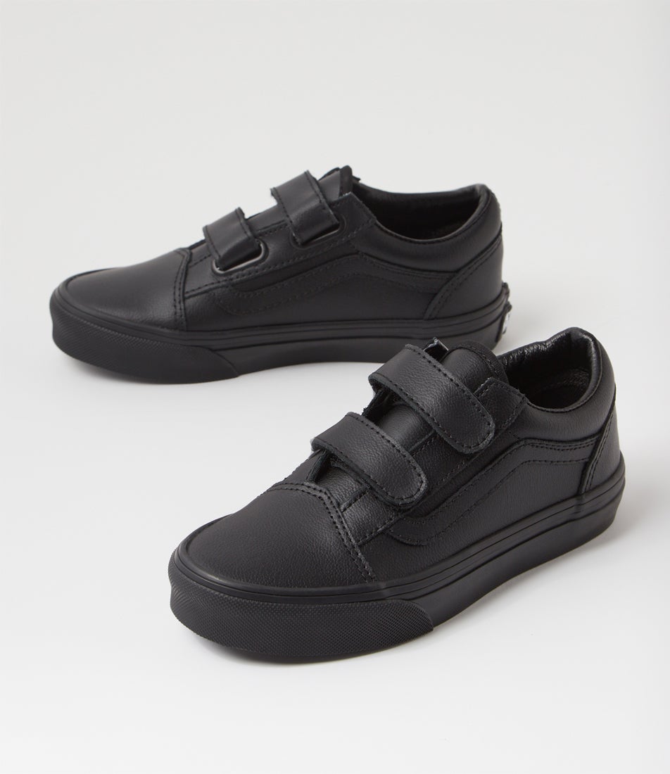 Old Skool Junior Black Mono Sneakers
