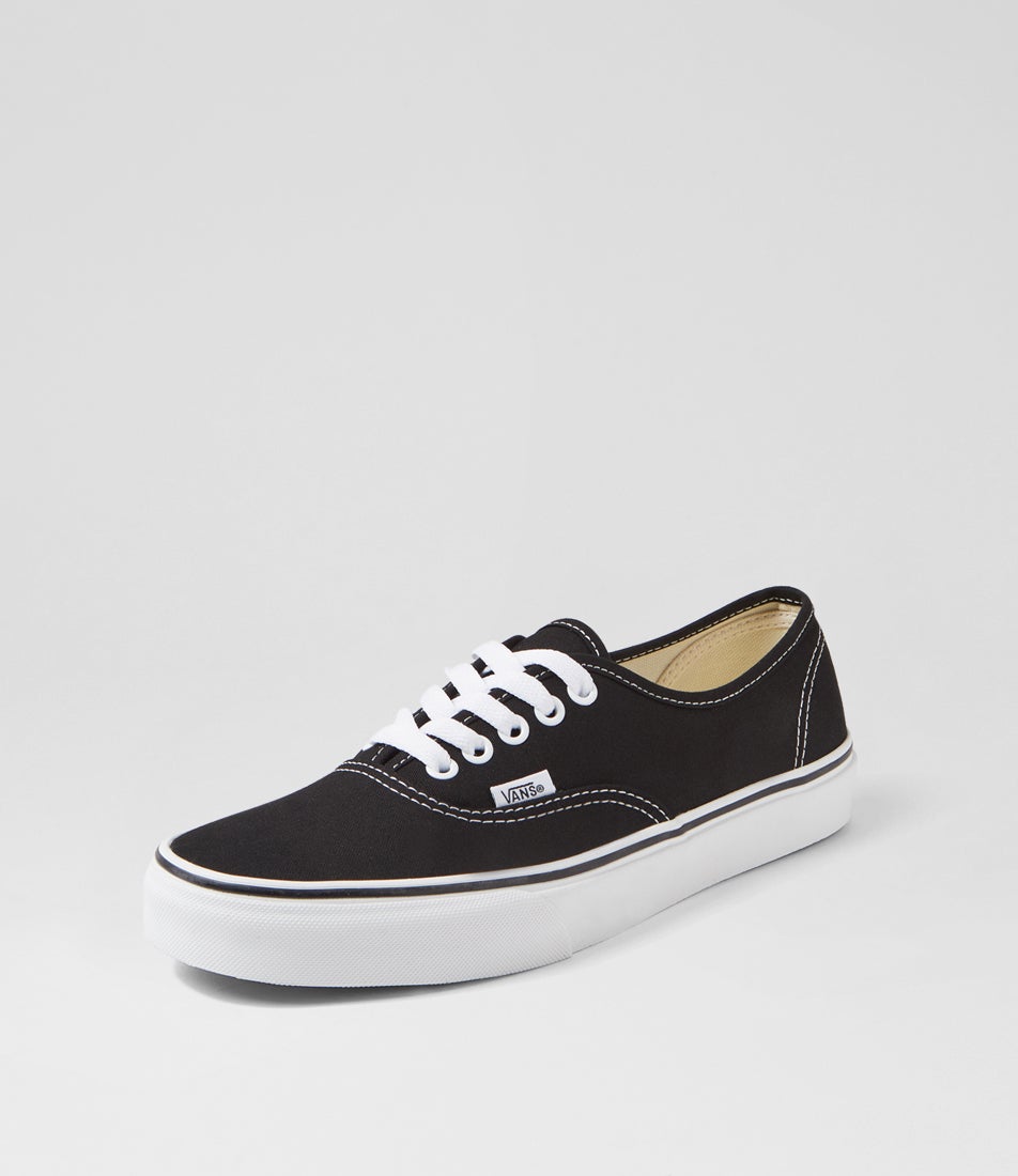 Authentic M Black White Canvas Sneakers Authentic M Black White Canvas Sneakers