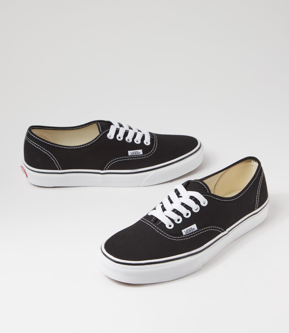 Authentic M Black White Canvas Sneakers Authentic M Black White Canvas Sneakers