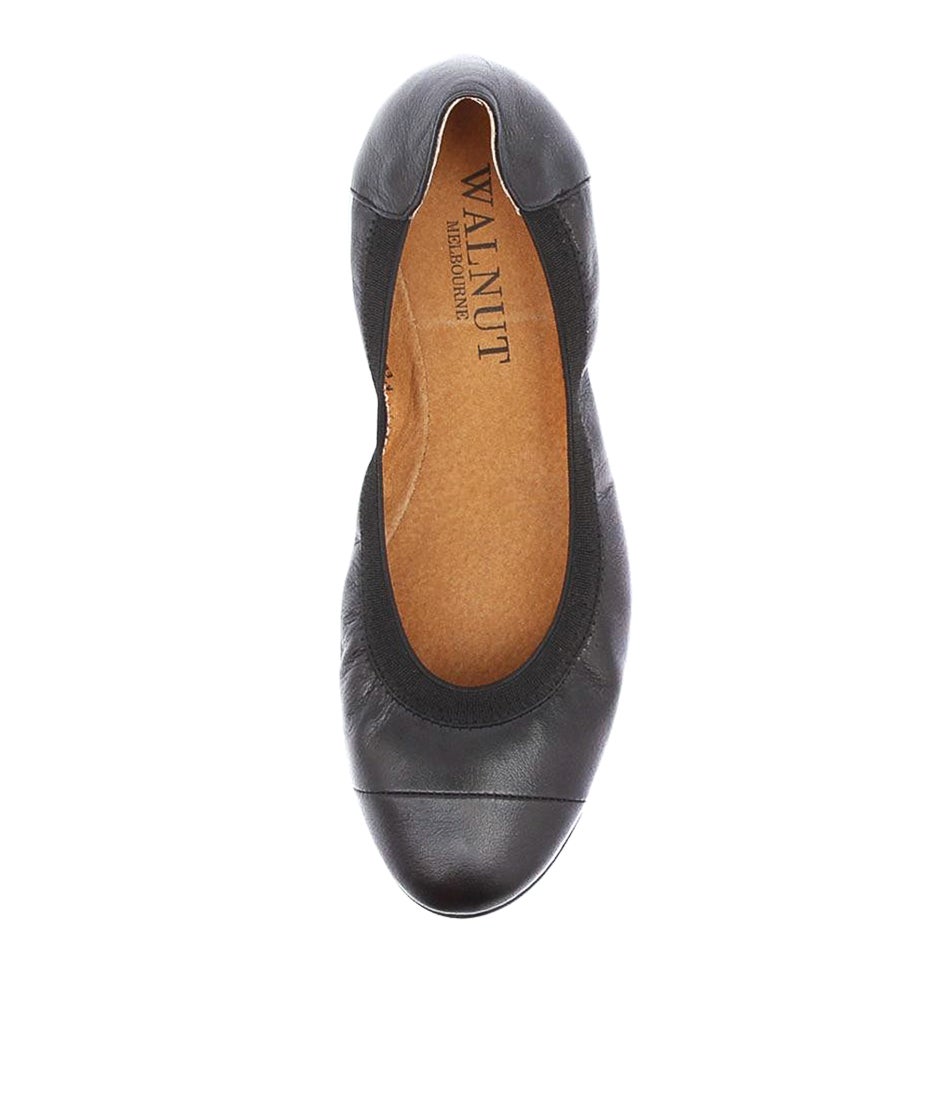 Ava Ballet-Black-Leather