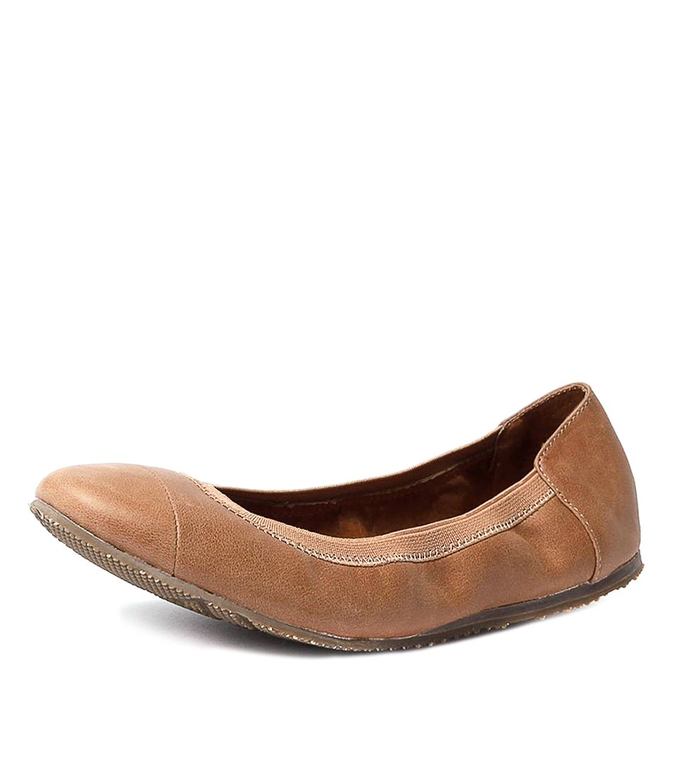 Ava Ballet-Tan-Leather