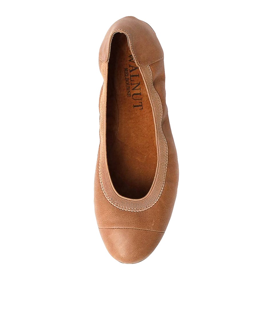 Ava Ballet-Tan-Leather