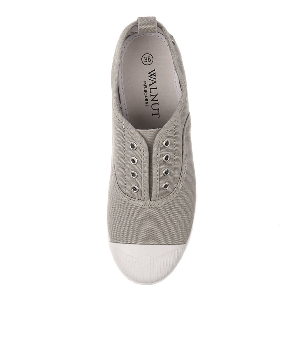 Euro Plimsole-Grey-Canvas
