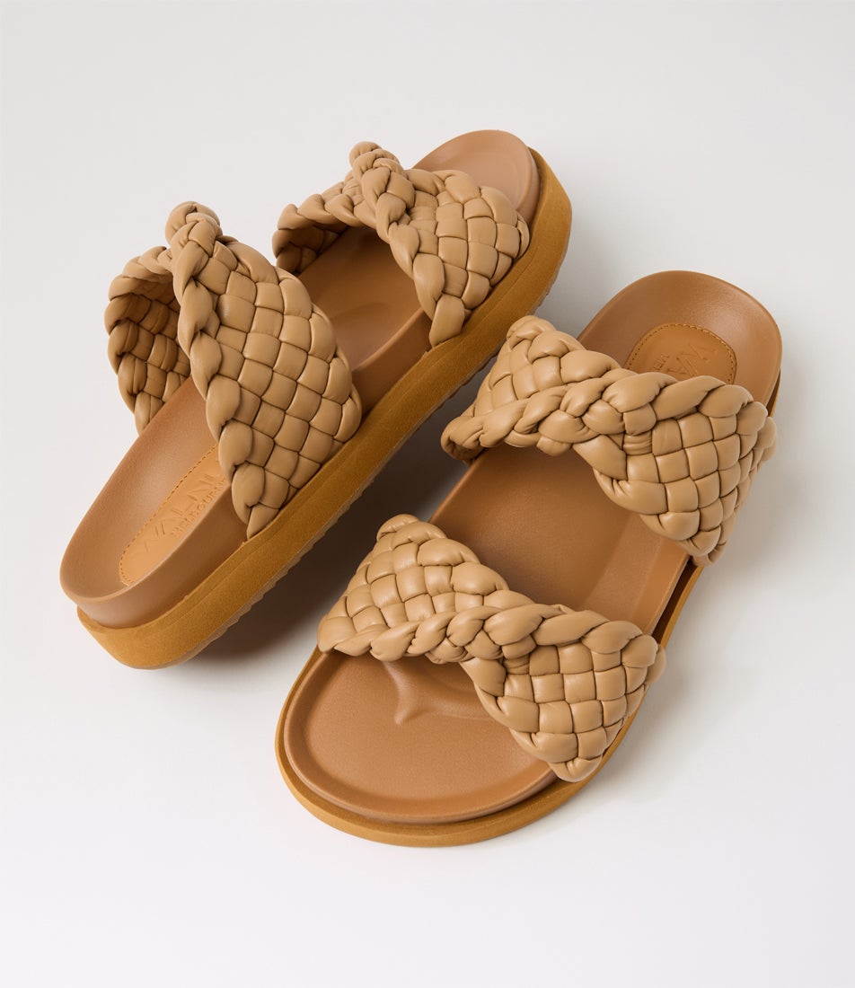 Mim Light Tan Slides