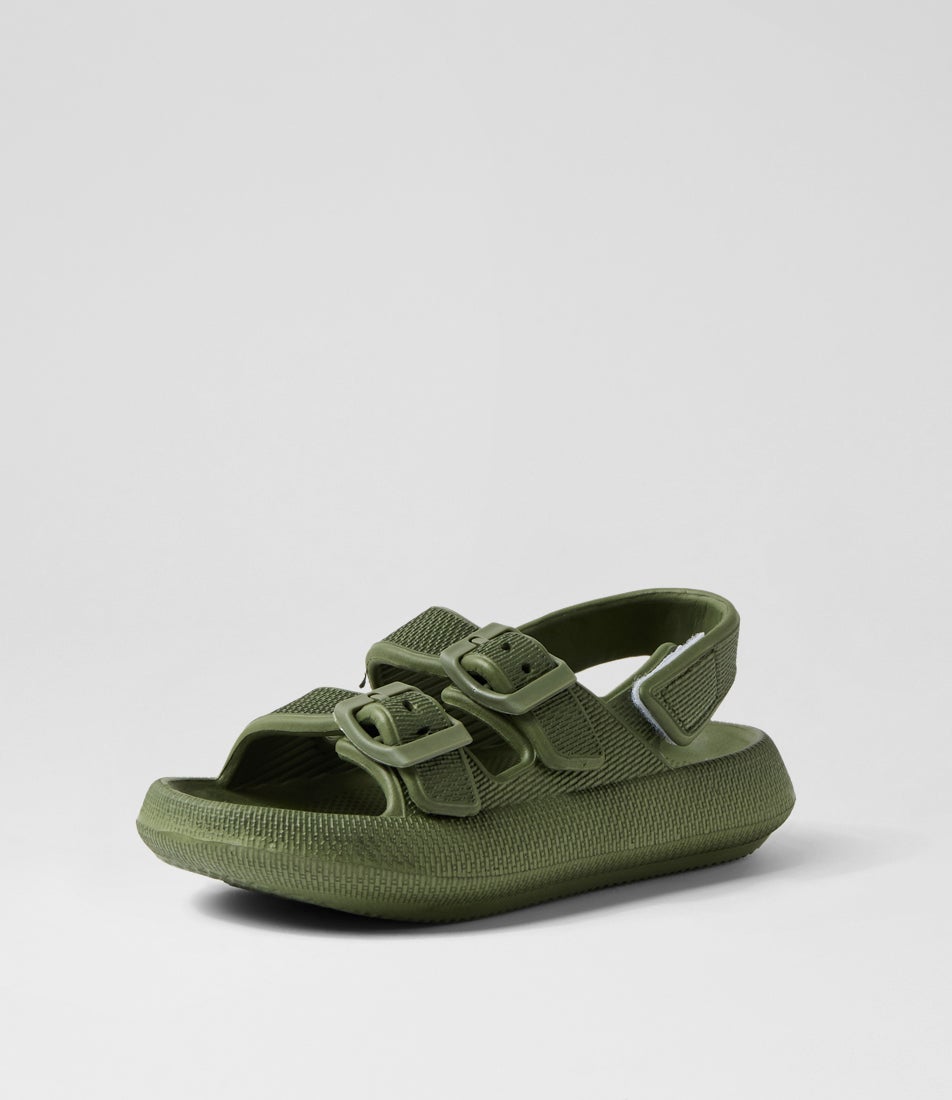 Jamie Tot Khaki Eva Sandals