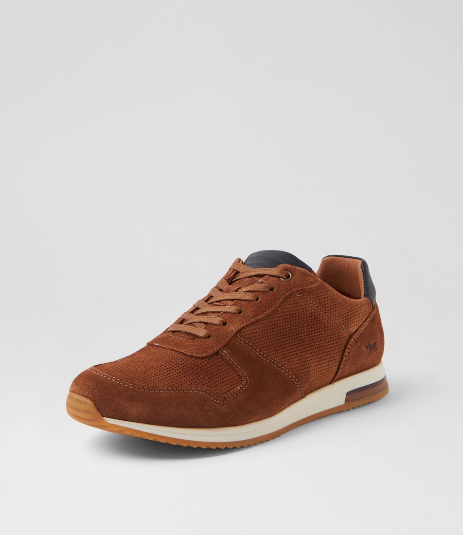 Wye Camel Suede Sneakers