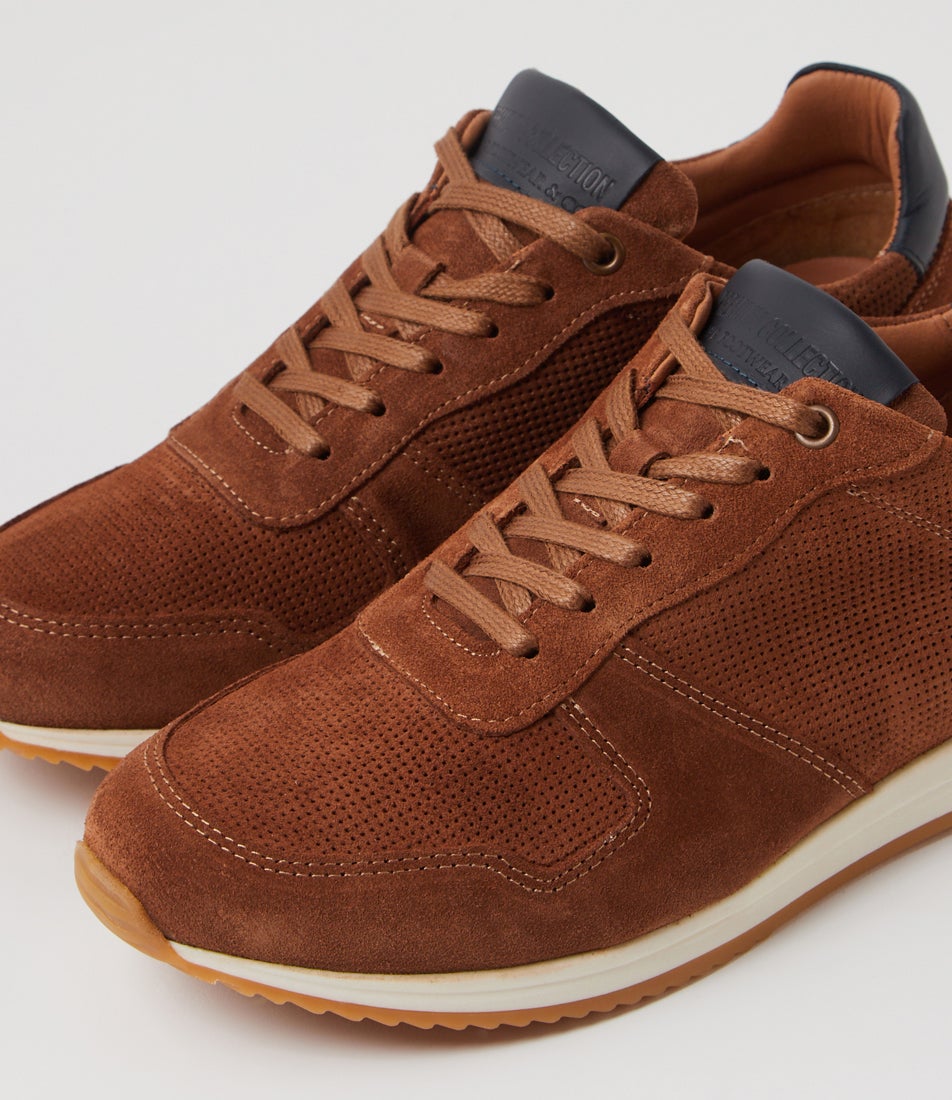 Wye Camel Suede Sneakers
