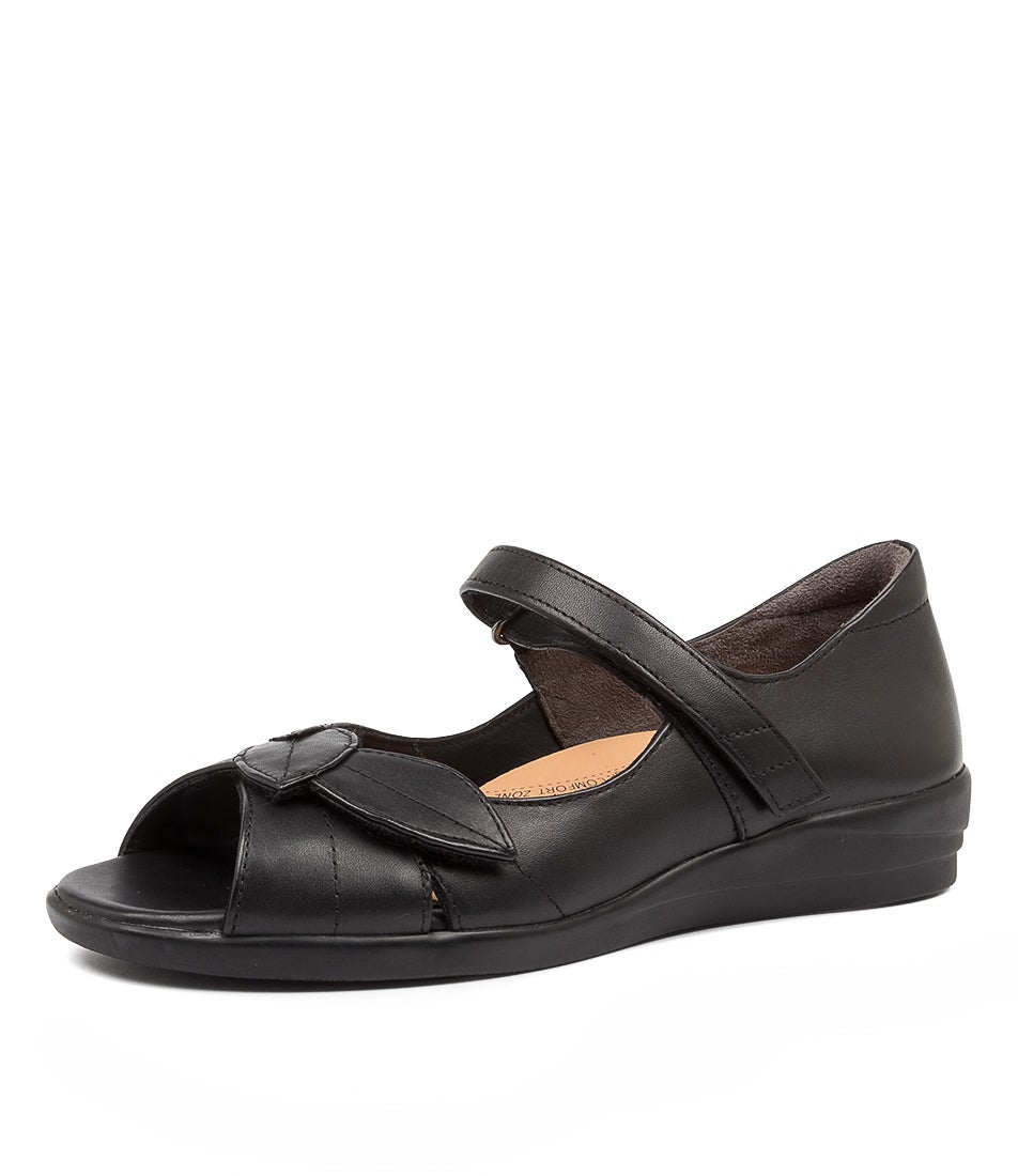 Disco W Black Leather
