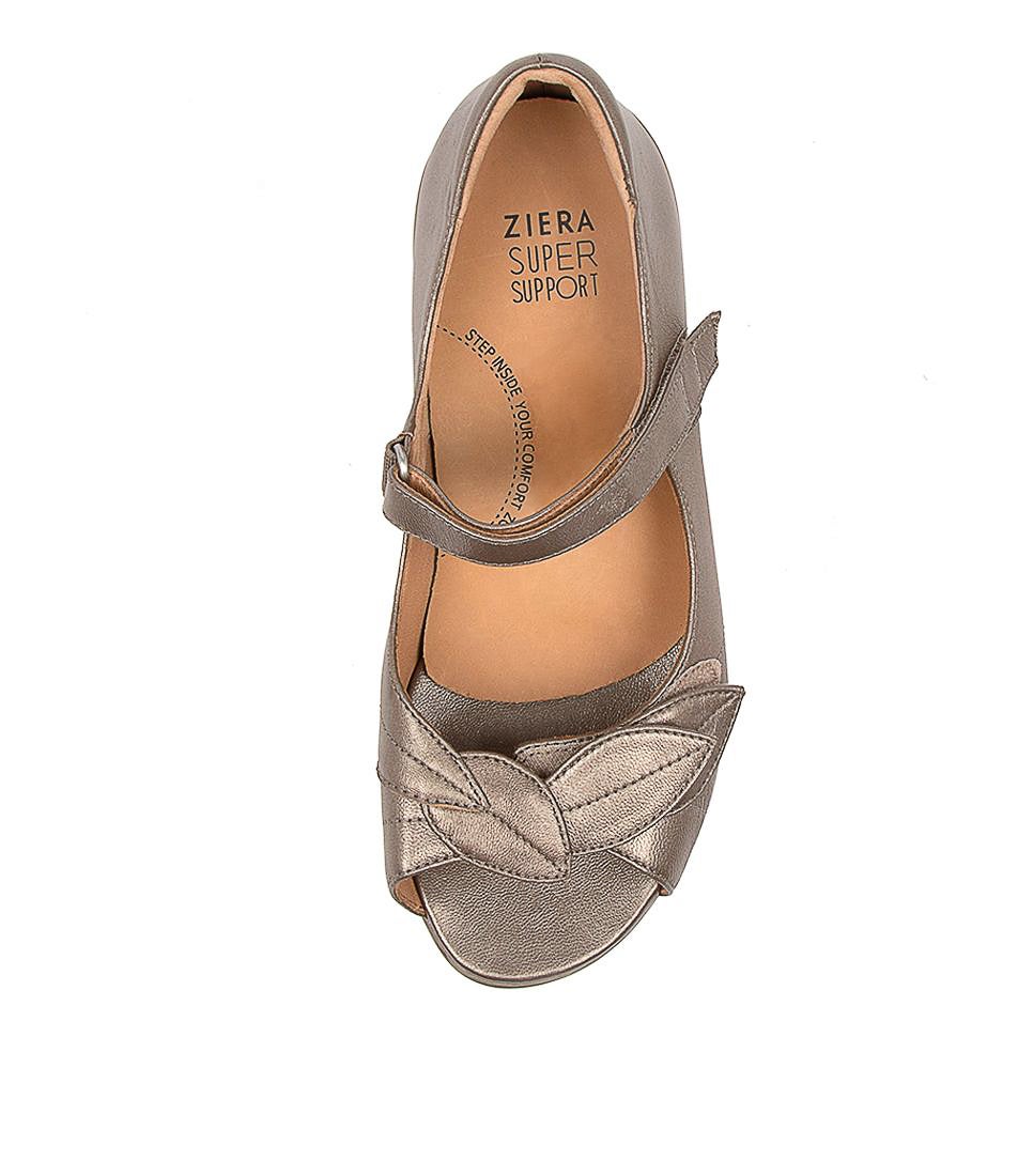 Disco W Greige Leather