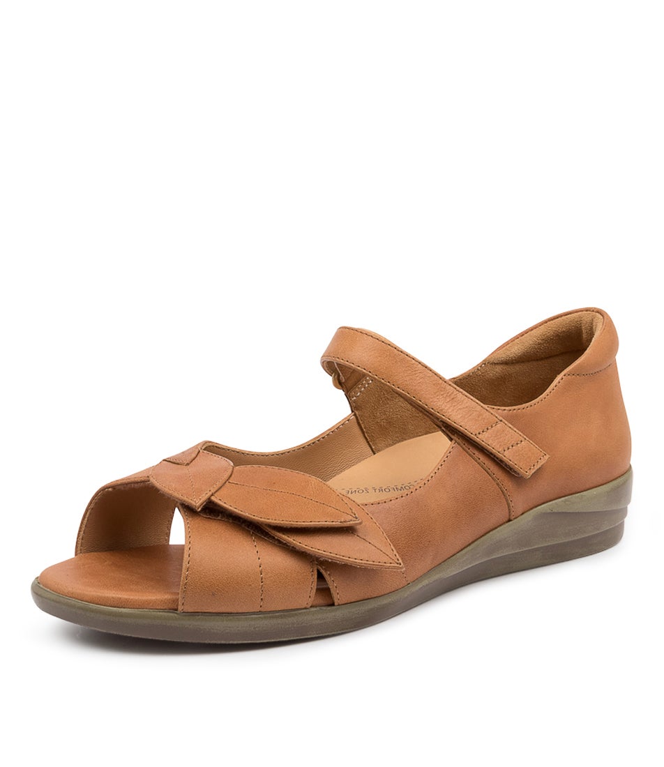 Disco W Tan Leather
