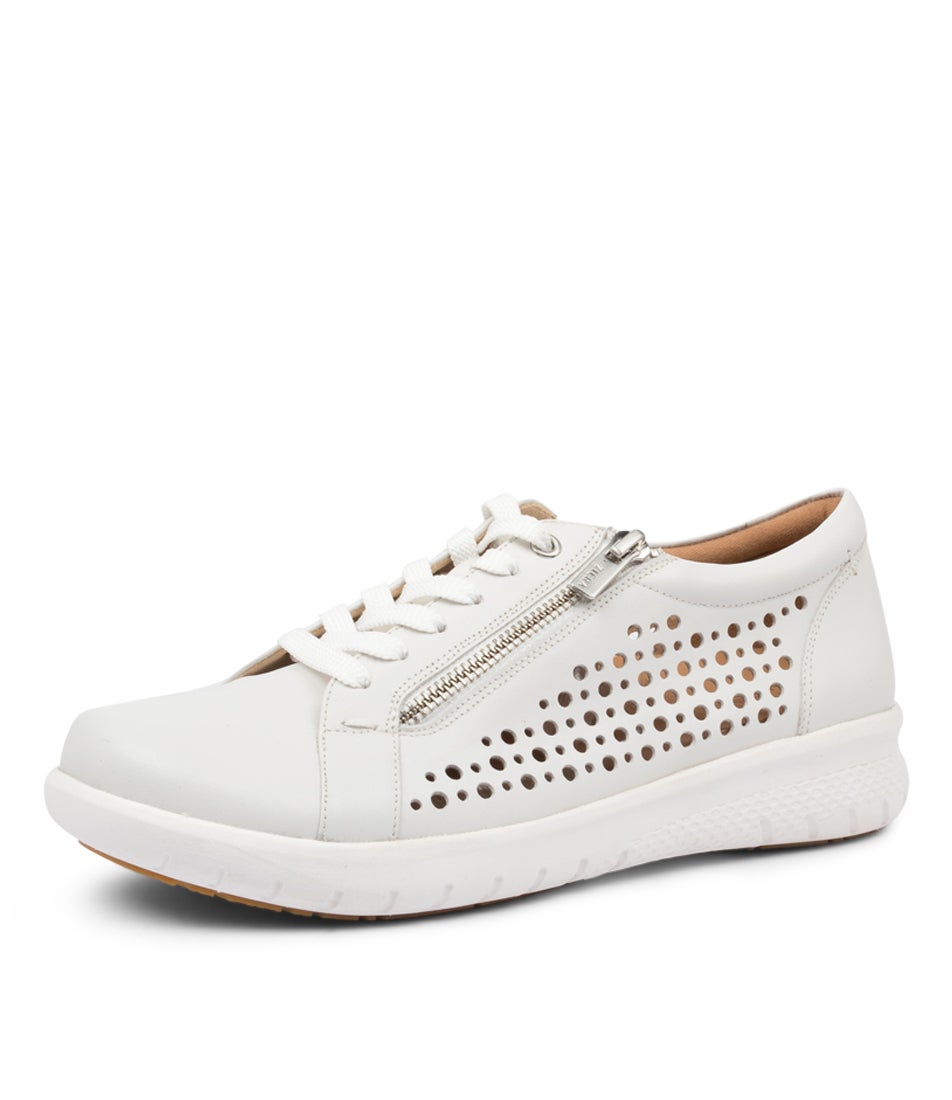 Shovo Xf White Leather