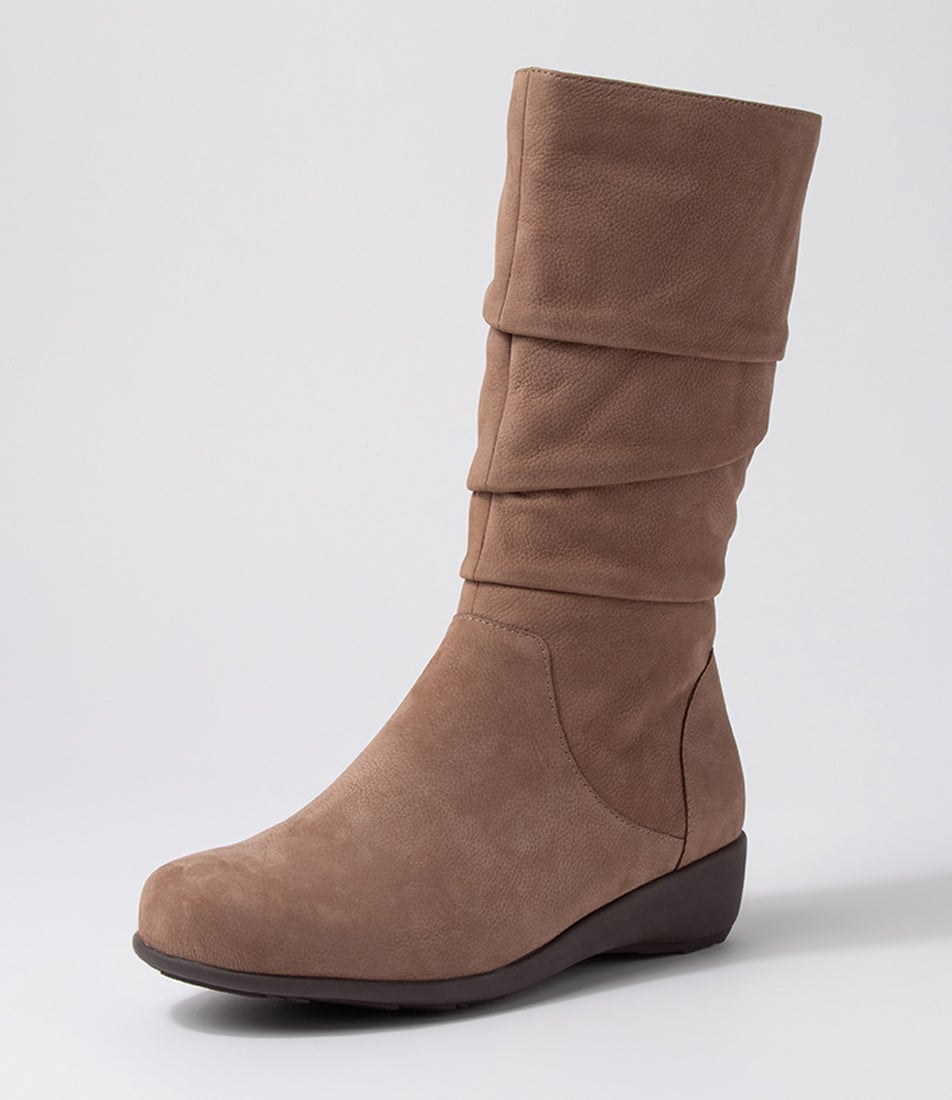 Seattle Xf Taupe Tumble Nubuck Calf Boots
