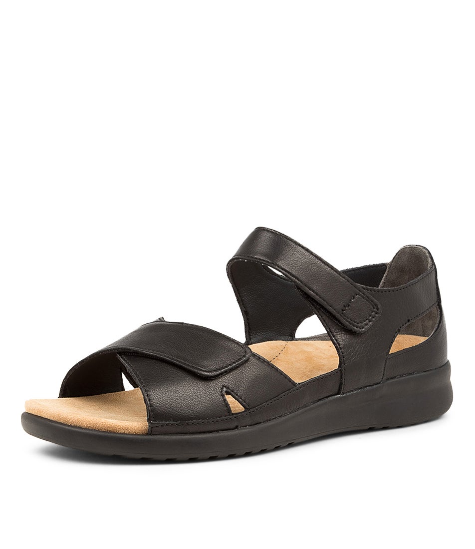 Bronn Xw Blk-Blk Leather