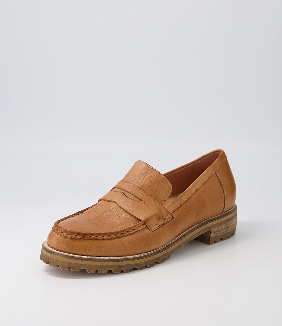 Metters W Tan Leather Loafers