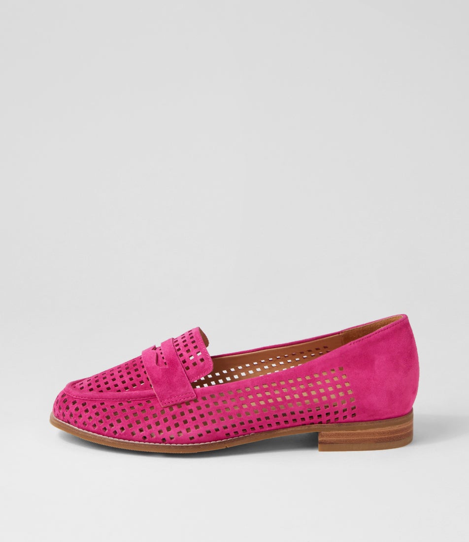 Toppiey Xf Fuchsia Suede Loafers