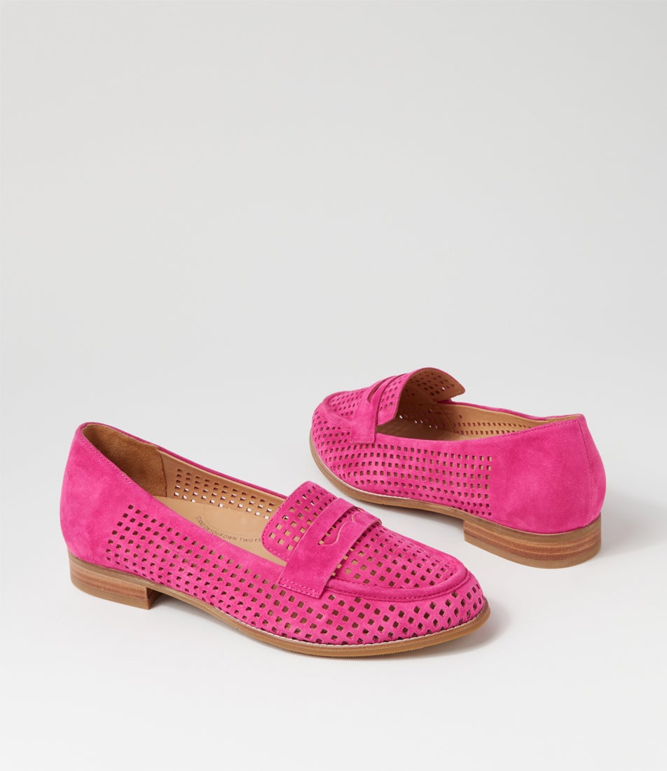 Toppiey Xf Fuchsia Suede Loafers