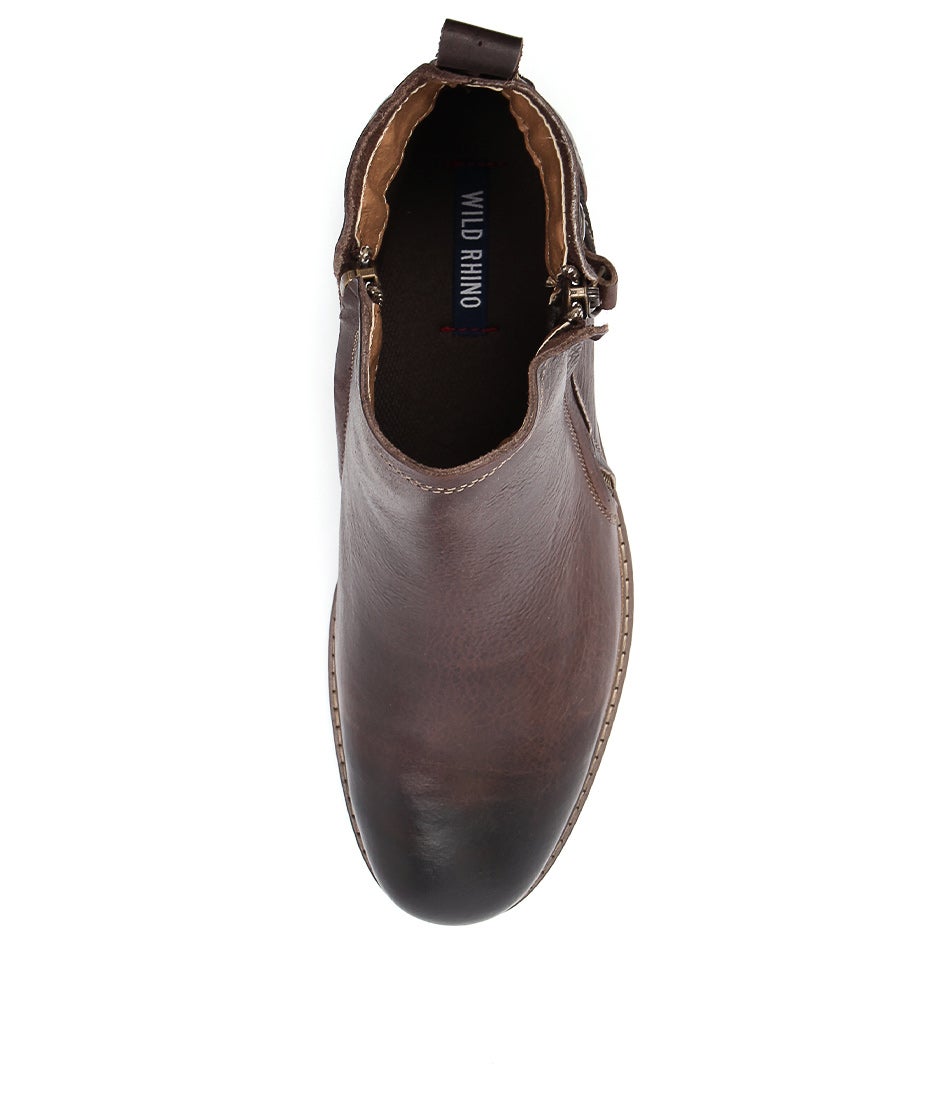 Hunter-Wr-Dark Brown-Leather
